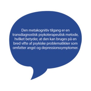 Forstå forskellene på kognitiv terapi og metakognitiv terapi