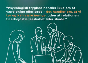 Psykologisk tryghed er en nødvendighed for sunde arbejdsmiljøer – interview med Rikke Høgsted